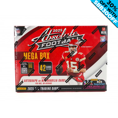 2025 Panini Absolute Football HOBBY Mega Box (Choose Team - 5-Box Break #1) Football